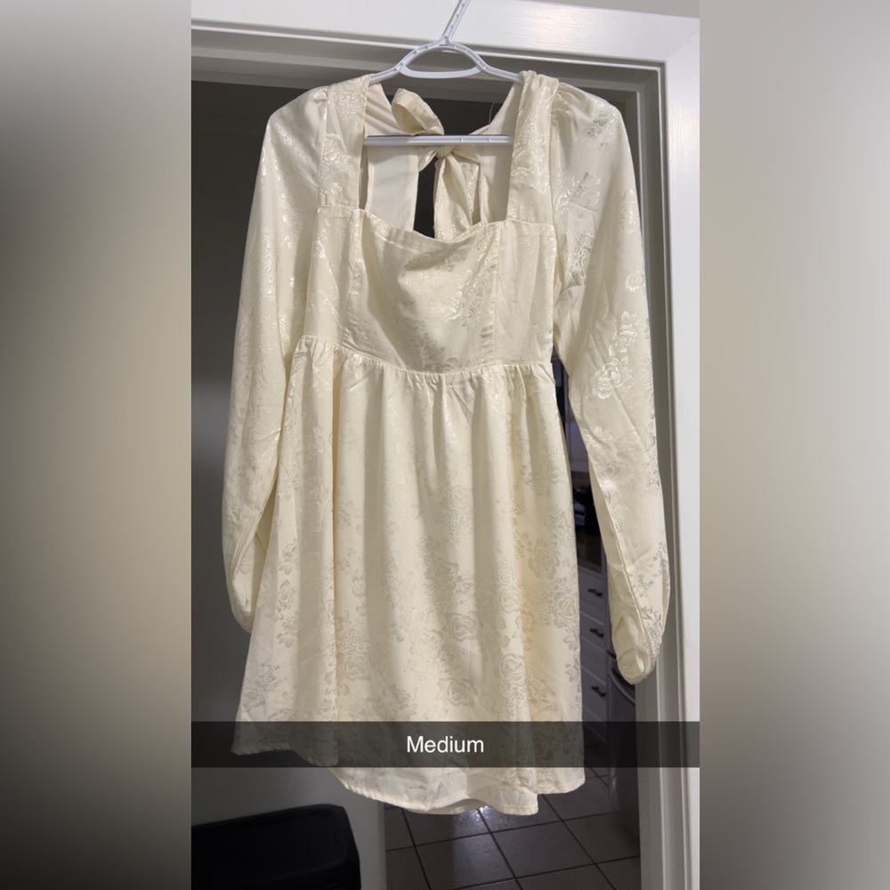 Elegant Cream Dress